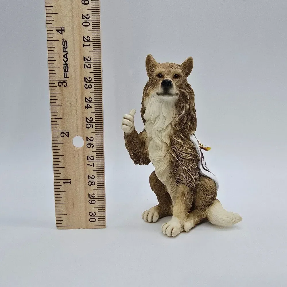 TEXAS A&M AGGIES REVEILLE Collie Mascot Ornament